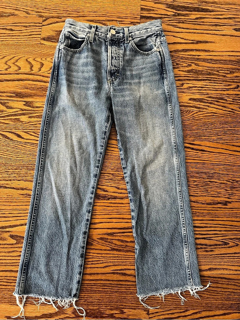 AMO LAYLA TOMCAT Straight Leg Jeans size 24